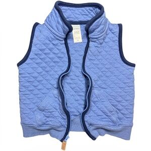 Carters Blue Quilted Vest Kids 24 Months